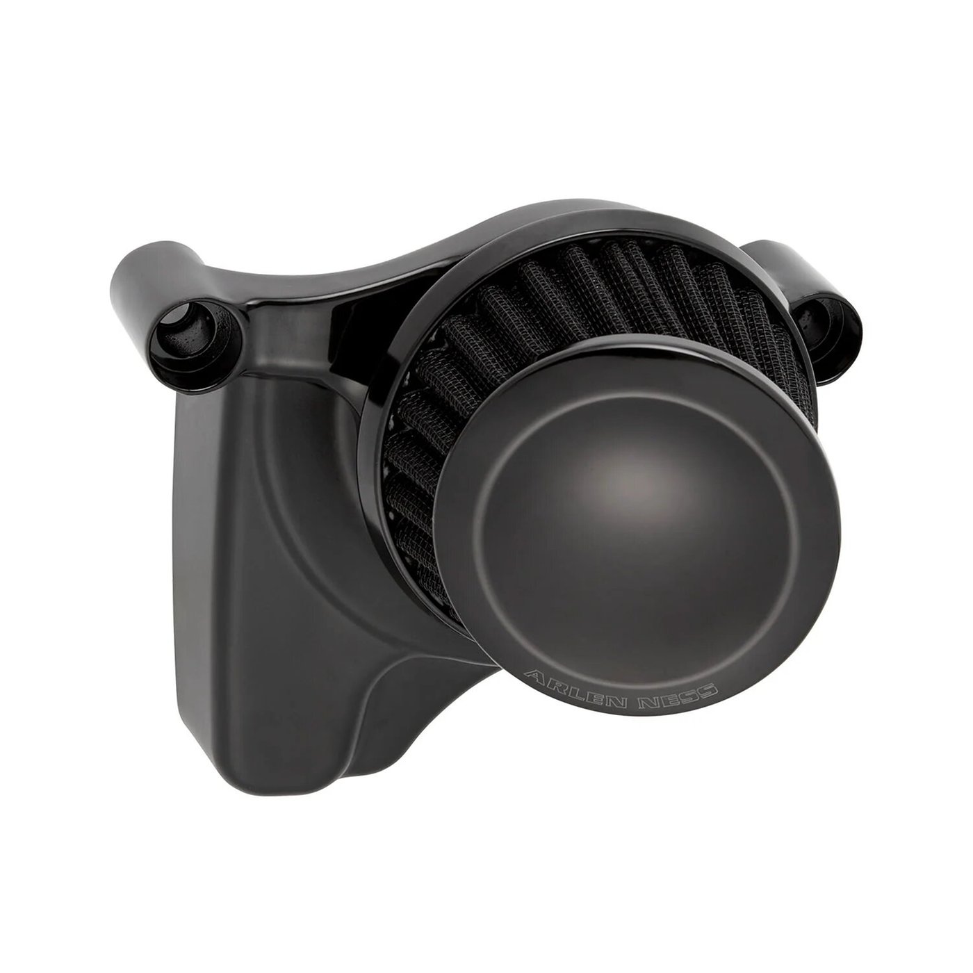 Arlen Ness Arlen Ness, Nightster Mini 22° air cleaner kit. All black
