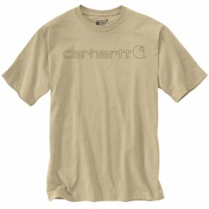 Carhartt Carhartt Core Logo t-shirt S/S beach heather