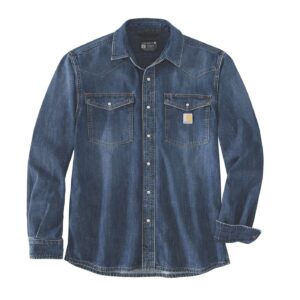 Carhartt Carhartt Denim L/S Snap Front Shirt wyatt
