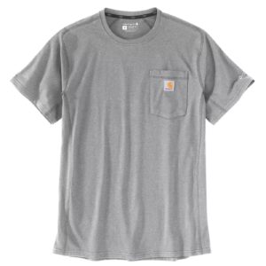 Carhartt Carhartt Force Pocket S/S t-shirt heather grey