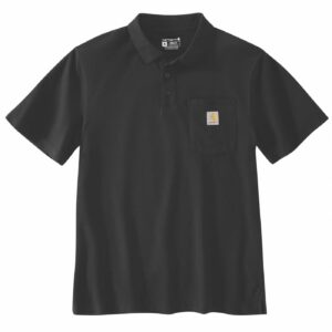 Carhartt Carhartt Midweight S/S Pocket Polo black