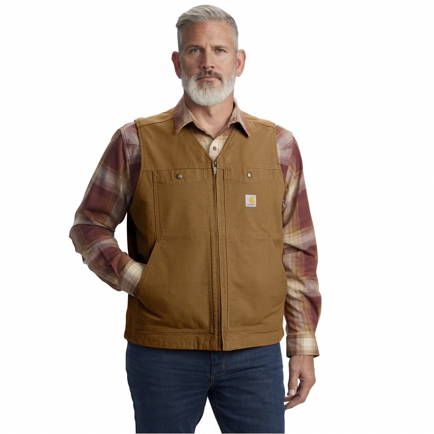 Carhartt Carhartt Montana Duck vest carhartt® brown - Image 2