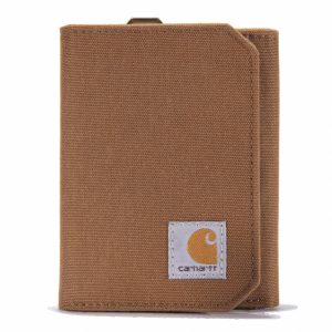 Carhartt Carhartt Nylon Duck Trifold wallet carhartt® brown