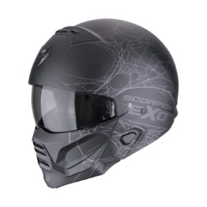 Scorpion Scorpion EXO-Combat II Spiderweb matt black-silver