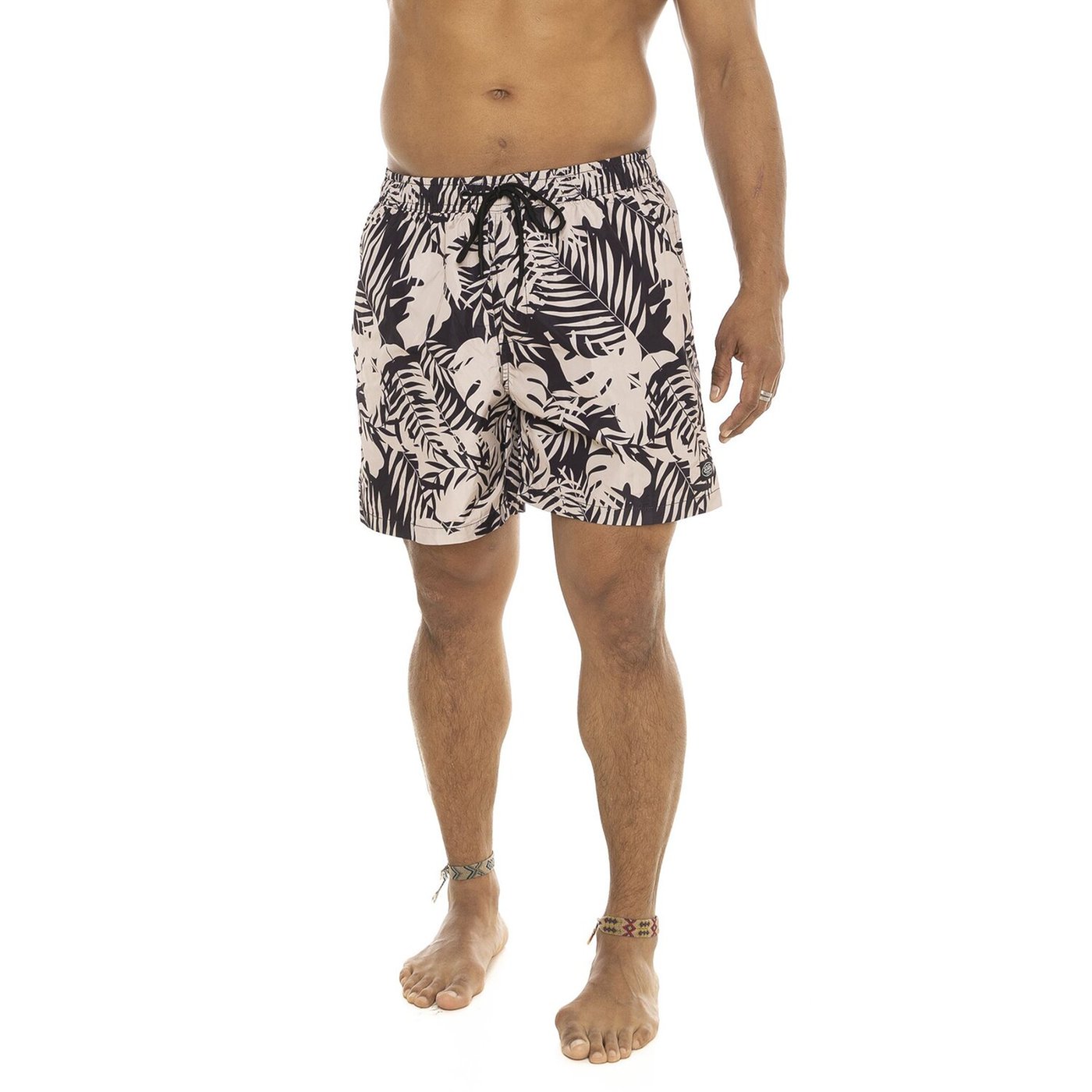 Von Dutch Von Dutch Burt25 swimshort black/beige