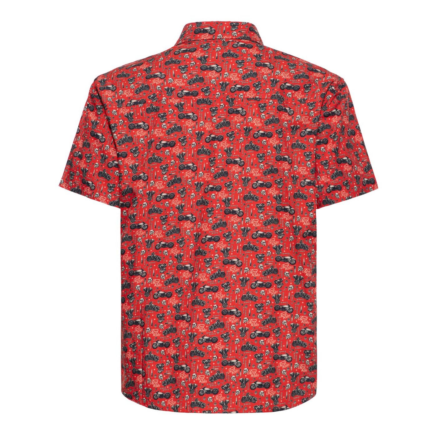 King Kerosin King Kerosin Biker soul shirt red - Image 2
