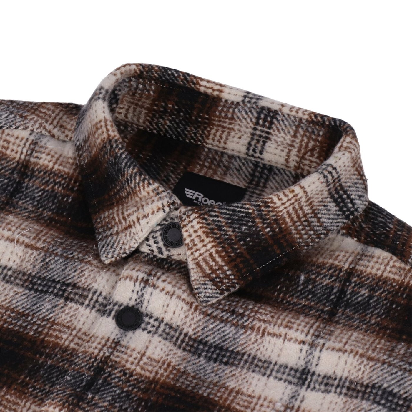 Roeg Roeg Blaze Flannel shirt brown - Image 2