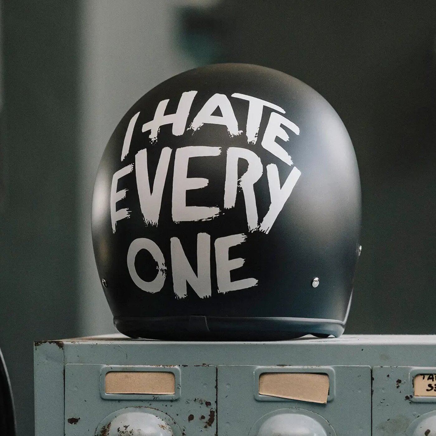 DMD DMD Retro helmet I Hate Everyone
