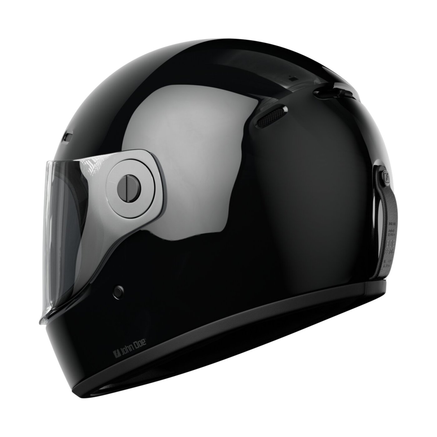 John Doe John Doe JD/ONE helmet glossy black - Image 2