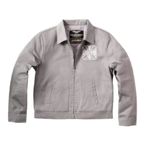 West Coast Choppers WCC OG lined workjacket silver gray