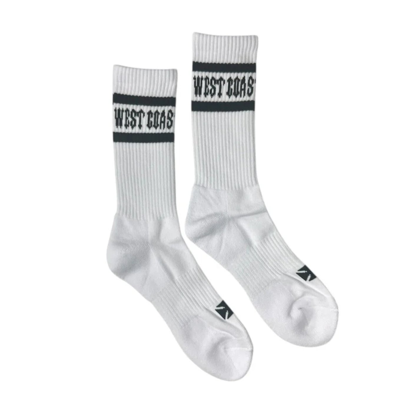 West Coast Choppers WCC OG Crew socks white