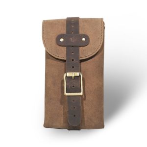 Tripmachine Trip Machine, Moto Exclusive Utility Pouch. Tobacco Brown