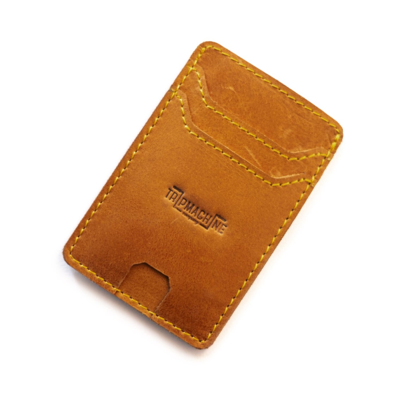 Tripmachine Trip Machine Wiberg cardholder vintage tan