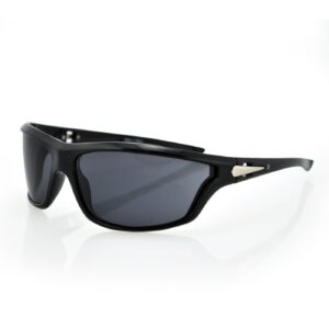 Zan Headgear ZANheadgear Florida Sunglass Gloss Black Frame Smoked Lens