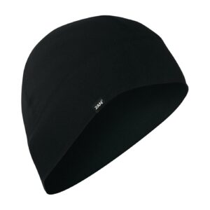 Zan Headgear ZANheadgear Helmet Liner/Beanie Sportflex® UPF50+ Series Bla