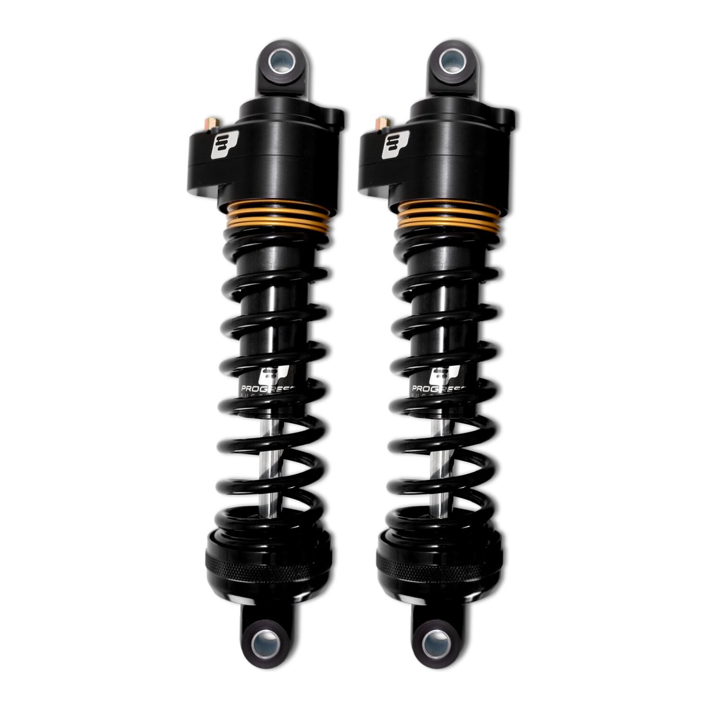 Progressive Suspension PS, Model 944 QPS shock set. 12.5". Heavy Duty. Black