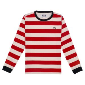 13 and a half company 13 1/2 TSR long sleeve red/white