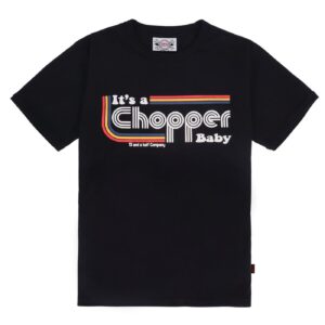 13 and a half company 13 1/2 It's a chopper baby t-shirt black