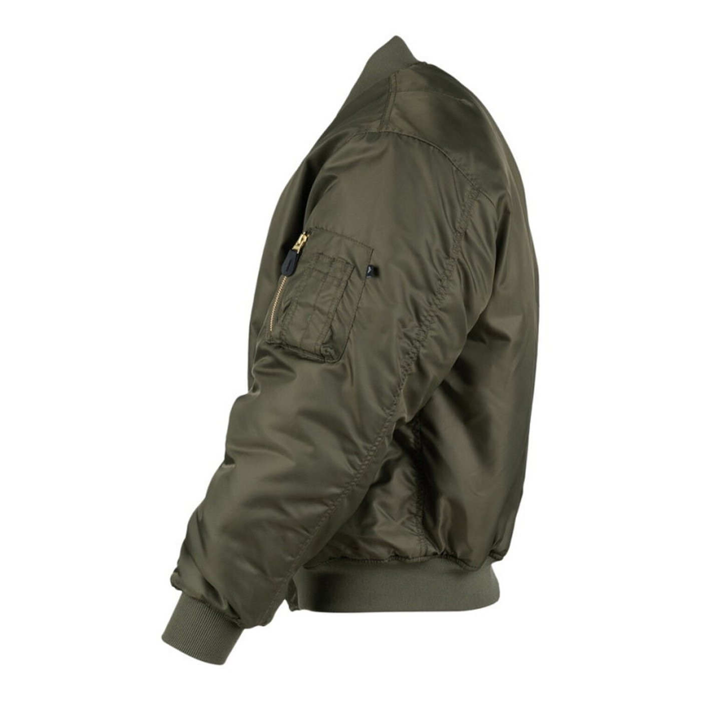Army Surplus MA-1 Bomber flight jacket dark green - Image 2