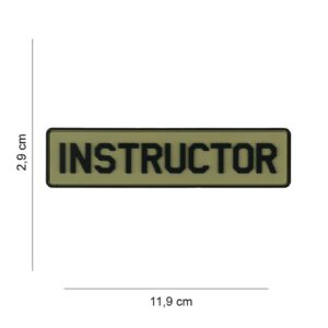 Army Surplus Army Surplus Patch 3D PVC Instructor
