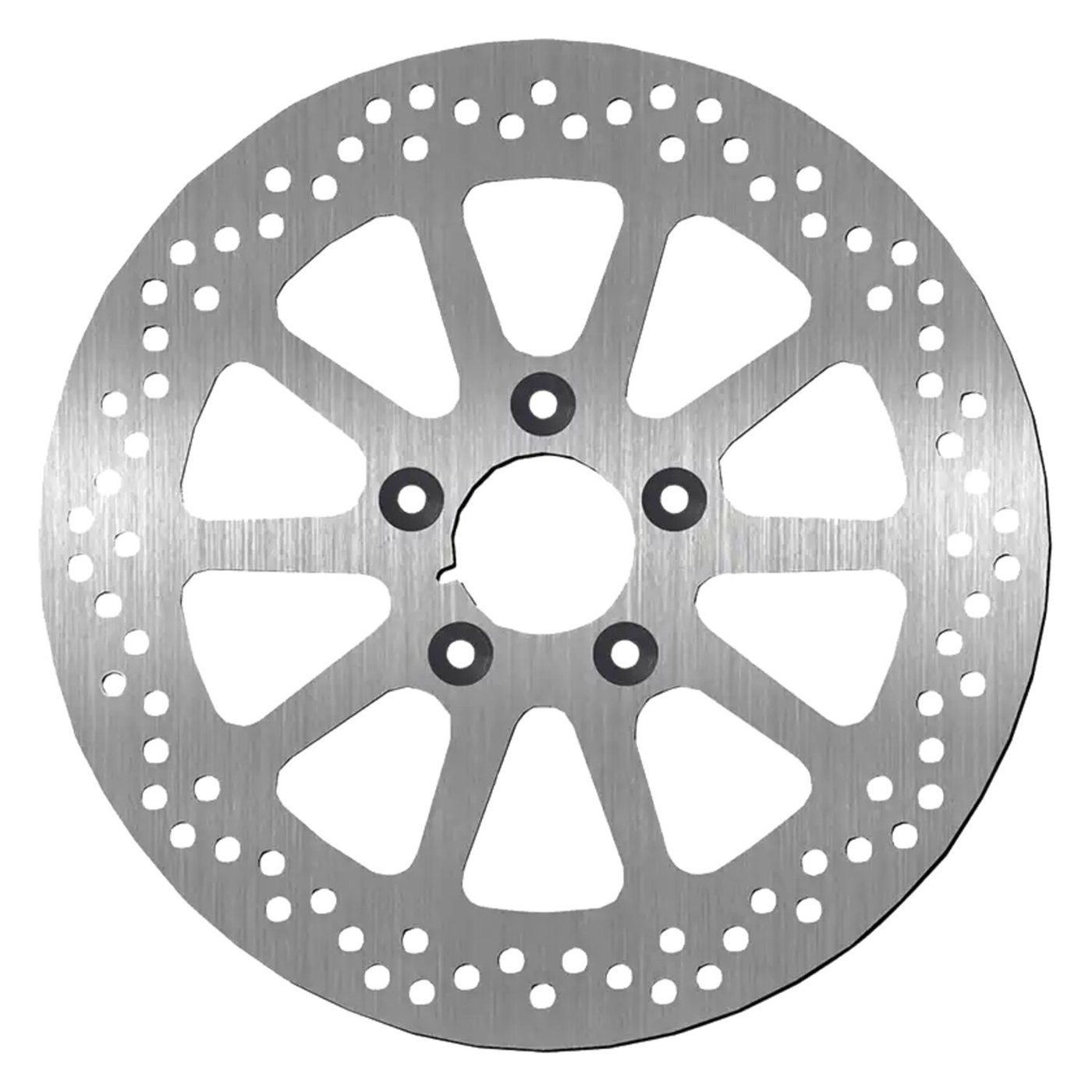SBS SBS, '10-Spoke Rigid' brake rotor 300mm. Rear. 6mm thick