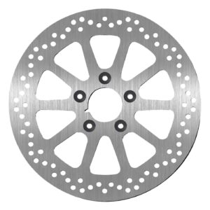 SBS SBS, '10-Spoke Rigid' brake rotor 300mm. Rear. 5mm thick