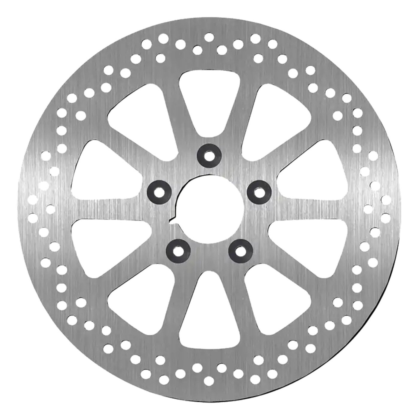 SBS SBS, '10-Spoke Rigid' brake rotor 300mm. Rear. 5mm thick