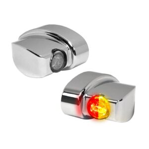 HeinzBikes HeinzBikes, Nano Winglets 3-1 taillight/turn signals. Chrome