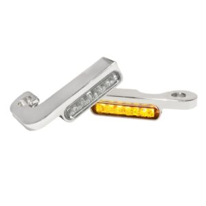 HeinzBikes HeinzBikes, 'Stripes' below bar turn signals. Chrome no PL