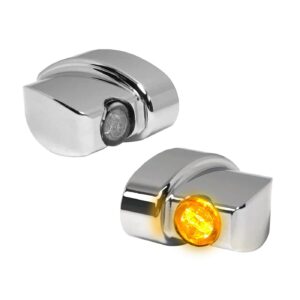 HeinzBikes HeinzBikes, Nano Winglets turn signal set. Chrome