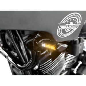 HeinzBikes HeinzBikes, ST Classic turn signals. Position lights. Black