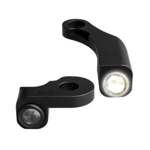 HeinzBikes HeinzBikes, Nano below bar turn signals. Black with PL
