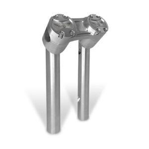 HeinzBikes HeinzBikes, Clubstyle pullback risers 8". Silver/Silver