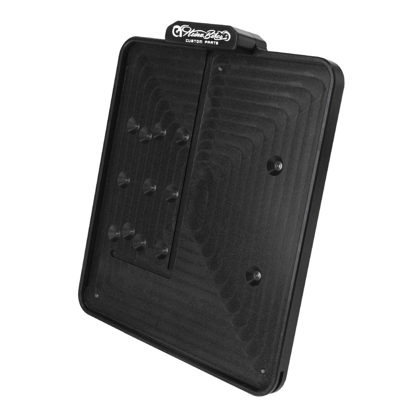 HeinzBikes HeinzBikes, Slipp-in license plate holder. Black