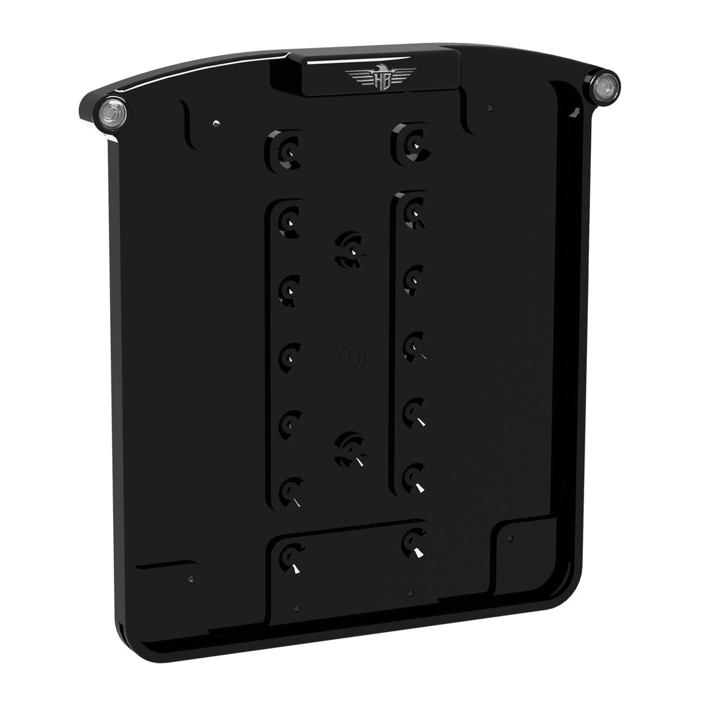 HeinzBikes HeinzBikes, All-in-1 Nano license plate holder. Black