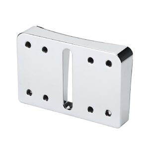 HeinzBikes HeinzBikes, license plate holder adapter Blokks. Chrome
