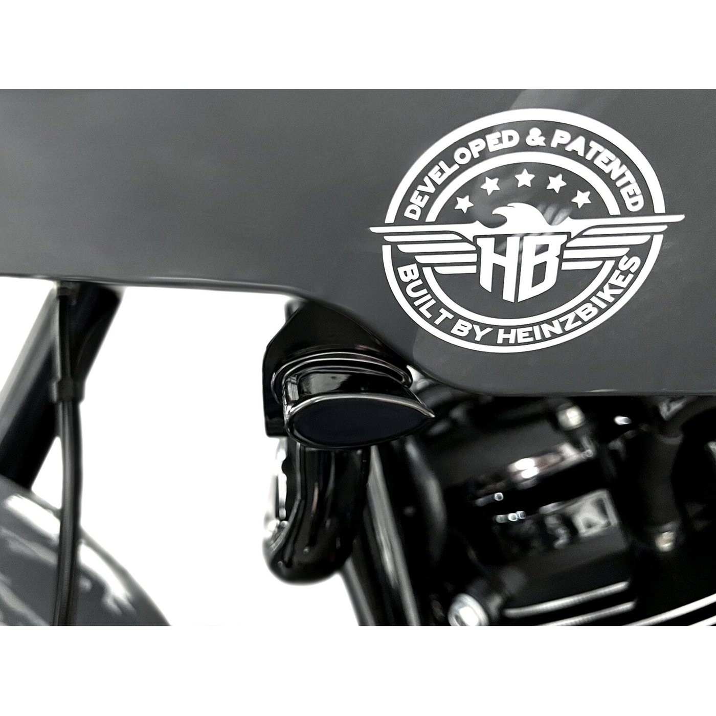 HeinzBikes HeinzBikes, ST Classic turn signals. Position lights. Chrome - Image 2