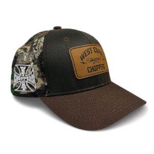West Coast Choppers WCC Hunter Trucker cap brown/camo
