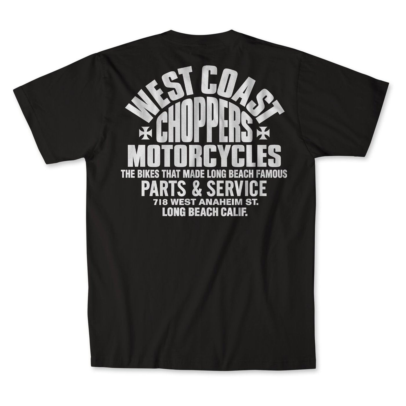 West Coast Choppers WCC Parts t-shirt black/white