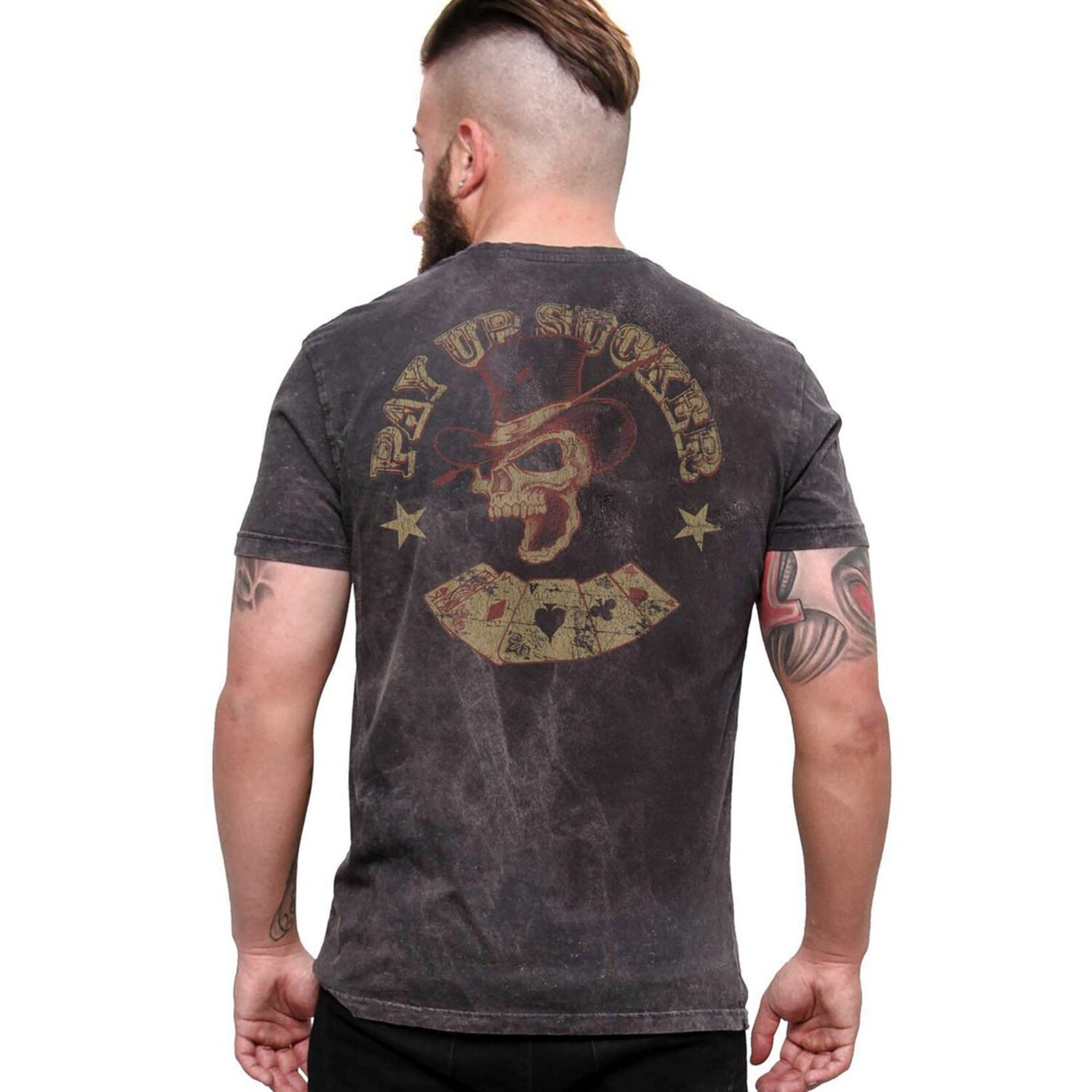 West Coast Choppers WCC Pay Up Sucker t-shirt vintage black