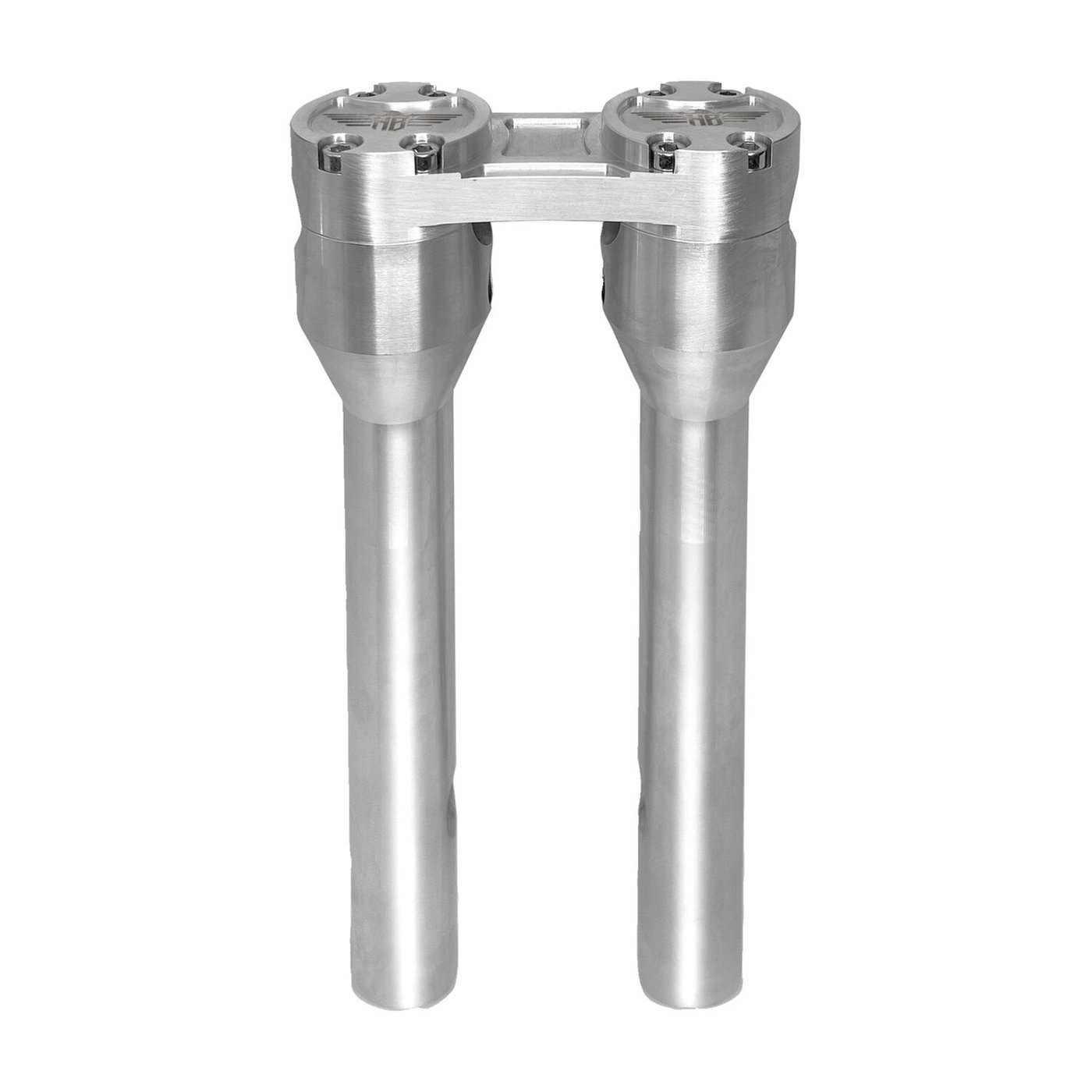 HeinzBikes HeinzBikes, Clubstyle straight risers 8". Silver/Silver - Image 2