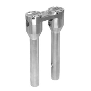 HeinzBikes HeinzBikes, Clubstyle straight risers 8". Silver/Silver