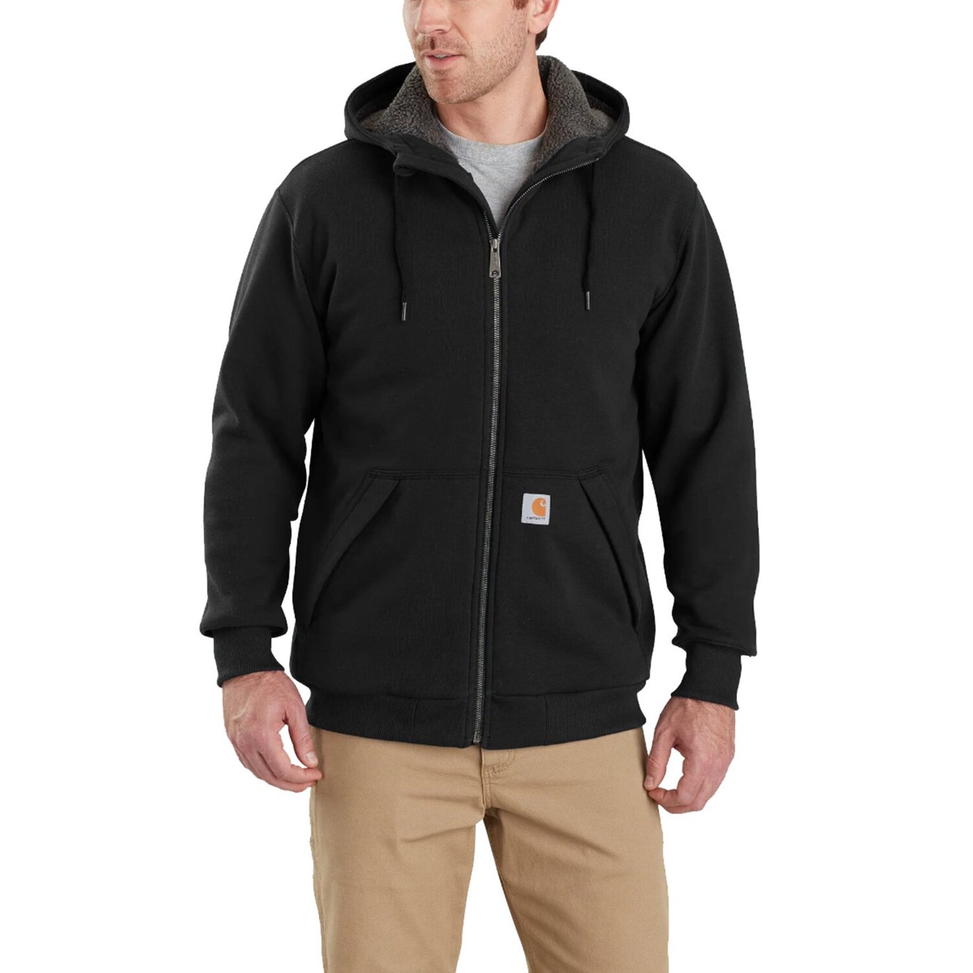 Carhartt Carhartt Sherpa Lined Midweight Zip hoodie black