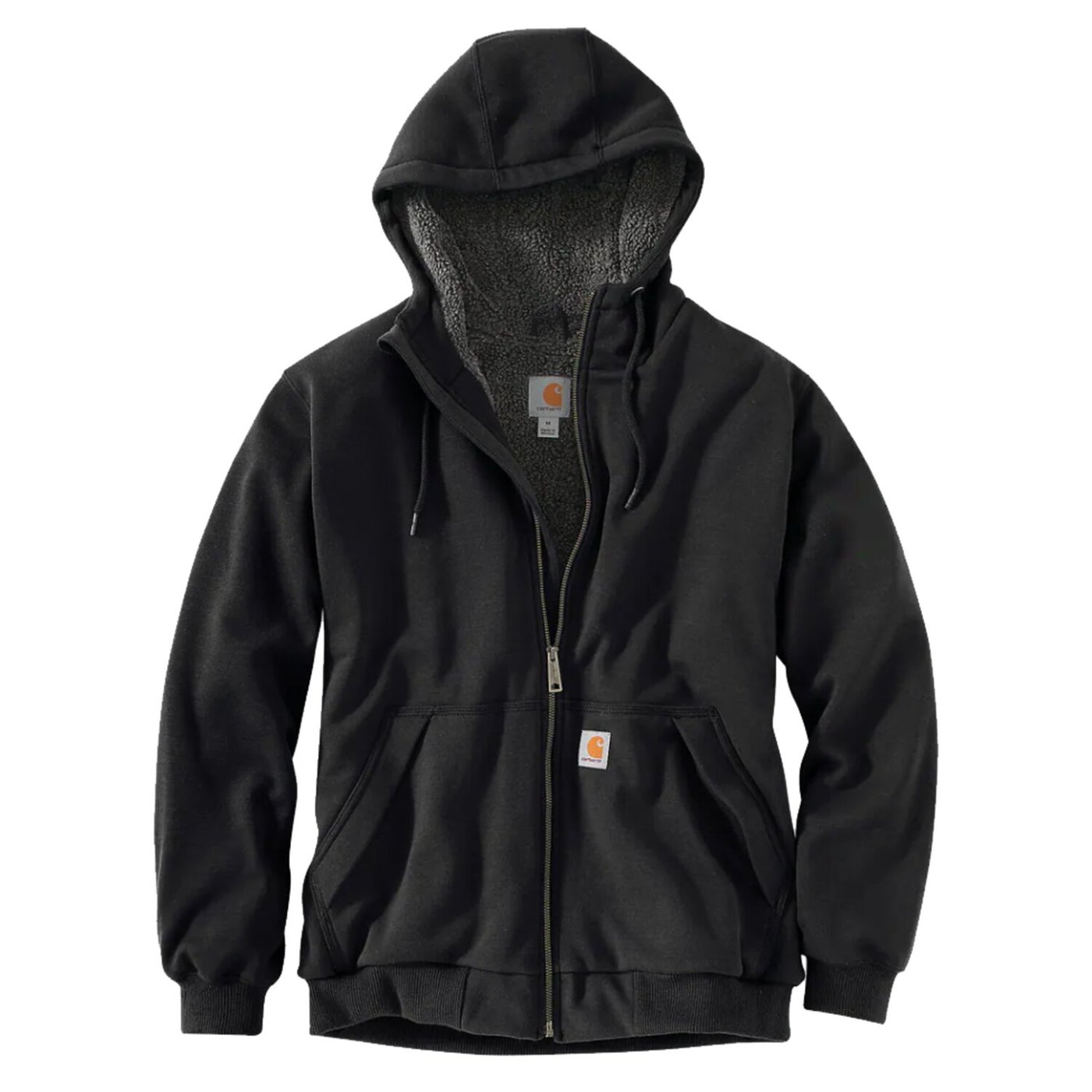 Carhartt Carhartt Sherpa Lined Midweight Zip hoodie black - Image 2