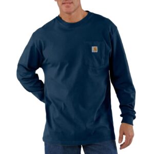 Carhartt Carhartt Pocket long sleeve navy