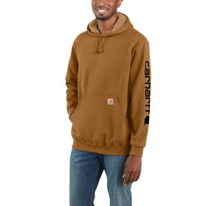 Carhartt Carhartt Sleeve Logo hoodie carhartt® brown