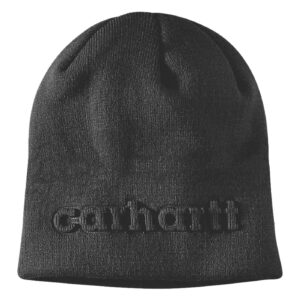 Carhartt Carhartt Knit Embossed beanie black