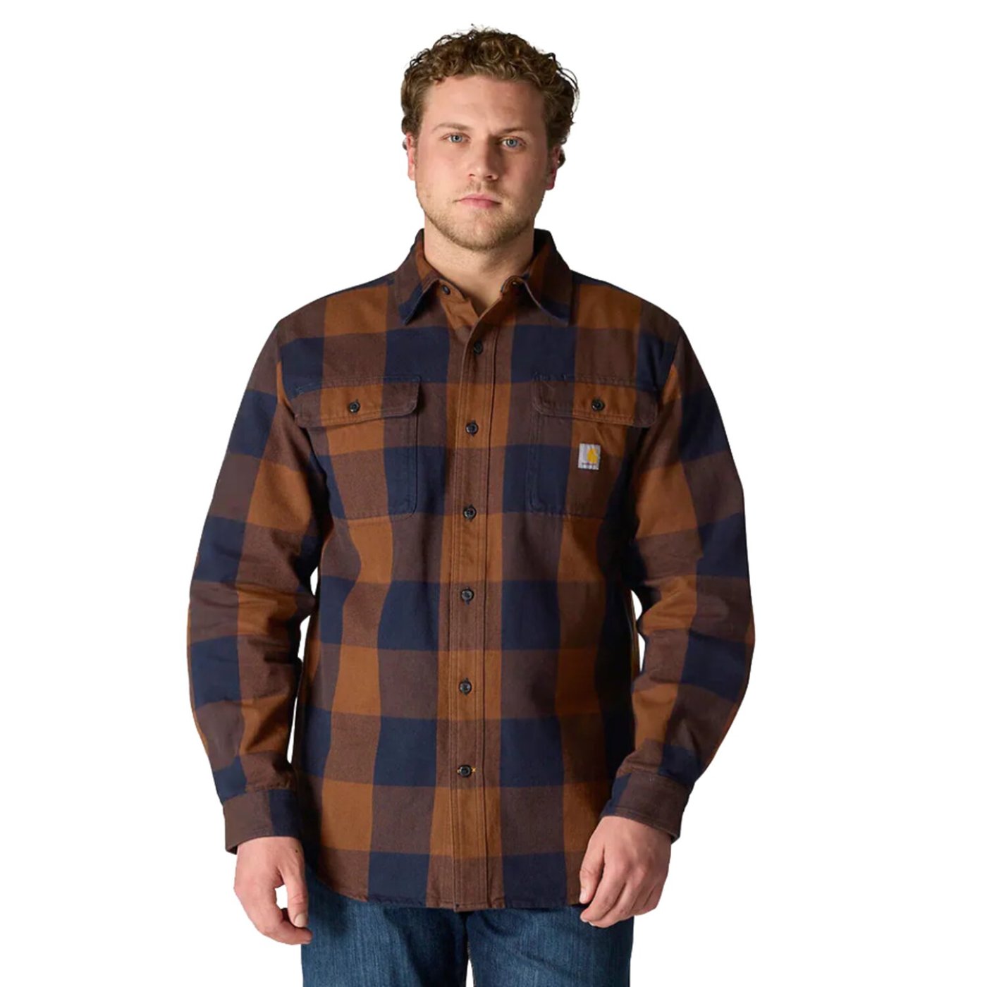 Carhartt Carhartt Plaid flannel shirt red duck - Image 2