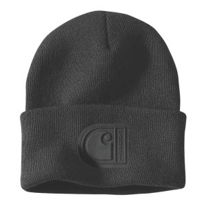Carhartt Carhartt Knit Cuffed C Patch beanie black
