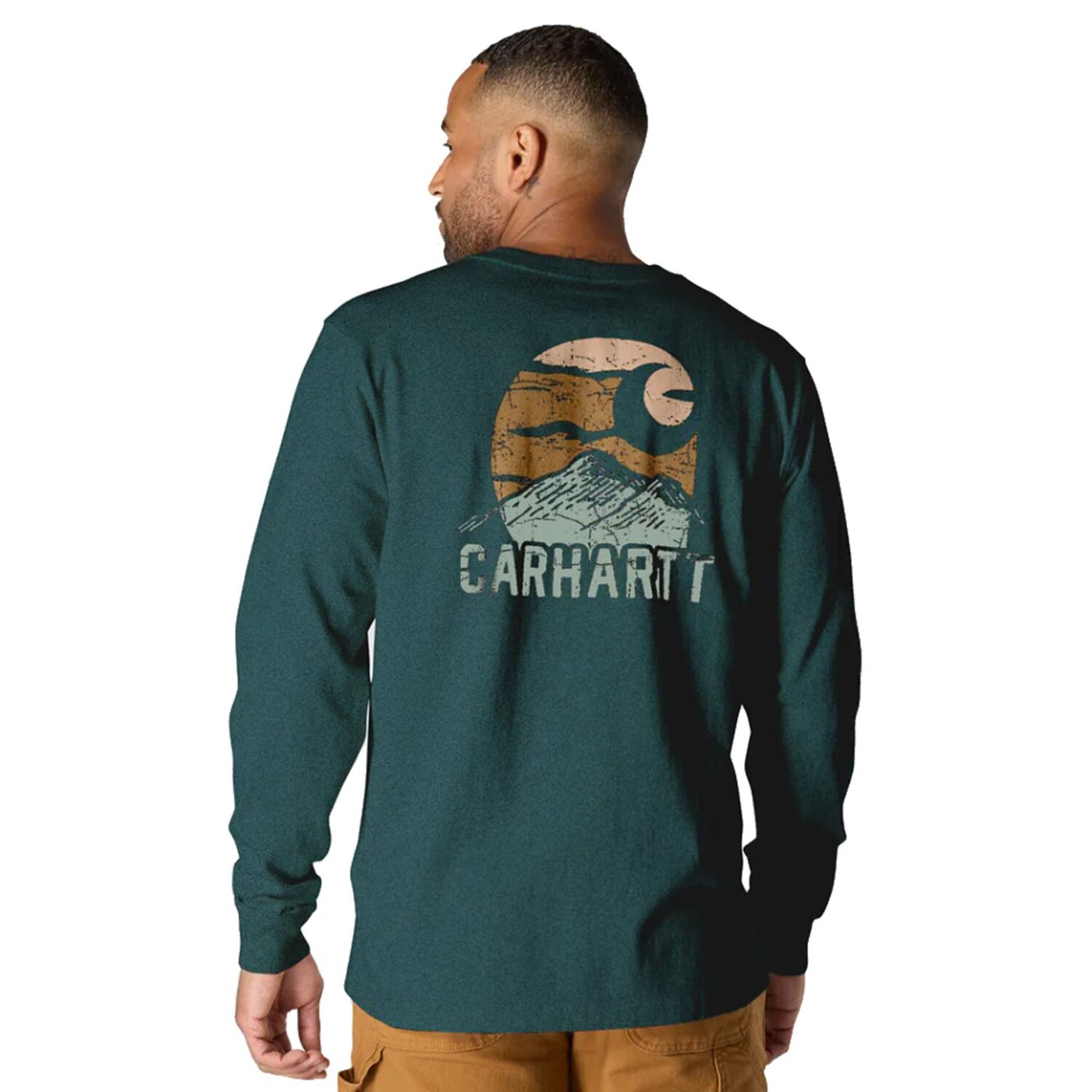 Carhartt Carhartt Mountain Graphic t-shirt greenstone heather - Image 2